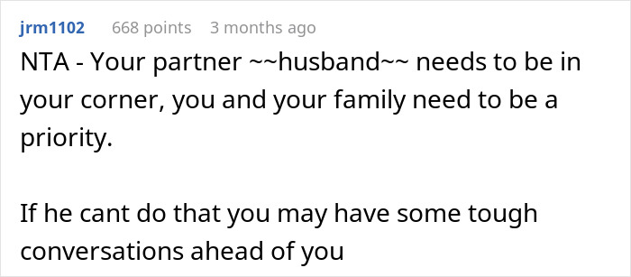 Comment discussing a relationship issue where a woman is excluded from a family vacation due to gluten intolerance. Comment discussing a relationship issue where a woman is excluded from a family vacation due to gluten intolerance.