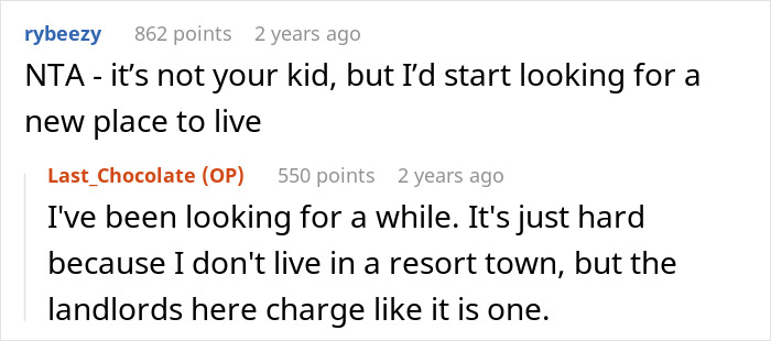 Reddit user discussing man refusing to babysit roommate&rsquo;s kid after a night shift and being called selfish.