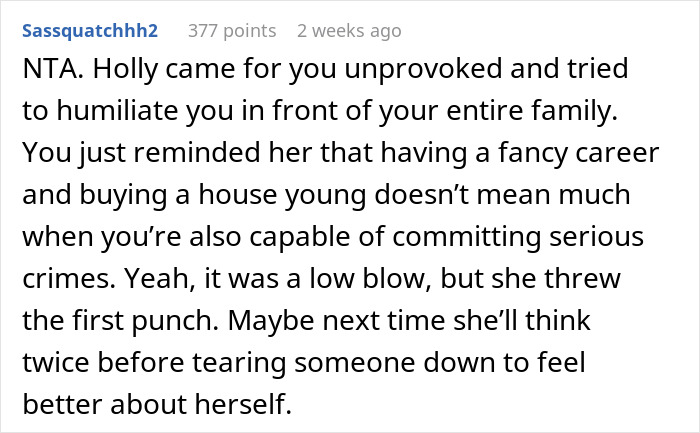 Friend Insults Adult Child At Family Gathering, Gets Reminded Her Daughter&rsquo;s In Prison For A Crime