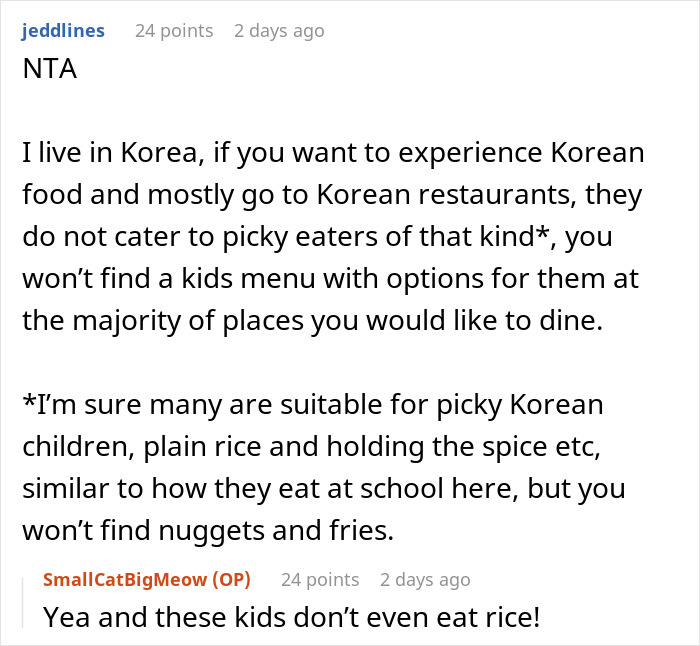 Man plans life-changing trip after cancer battle but reconsiders due to brother&rsquo;s picky kids invited on vacation.