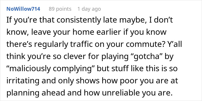New Boss Enforces Harsh Late Rule, Employee Takes It Literally, Company Backtracks In Panic
