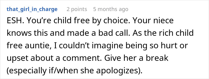 Niece Publicly Mocks Aunt’s Child-Free Life, Is Shocked When Her College Fund Disappears Niece Publicly Mocks Aunt’s Child-Free Life, Is Shocked When Her College Fund Disappears