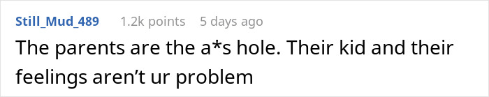 Screenshot of a Reddit comment discussing a passenger moving seats on a flight during a special needs kid's kickfest.