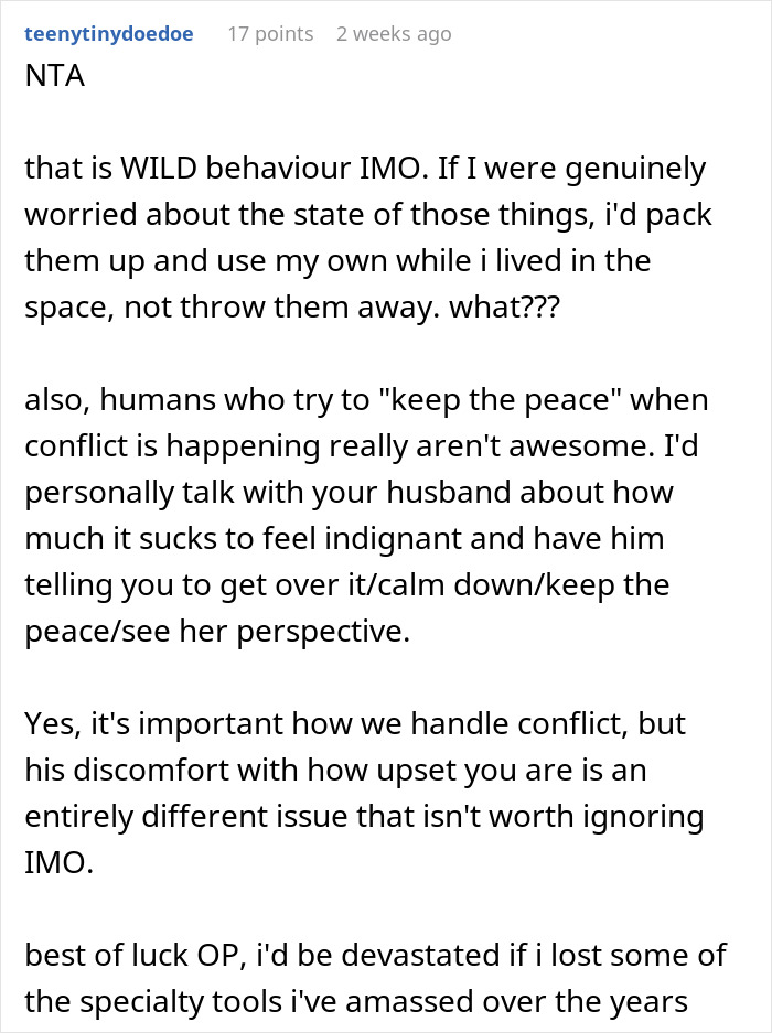 Woman&rsquo;s Kitchen Is Stripped Bare By House-Sitting Friends, Husband Begs Her To Stay Silent