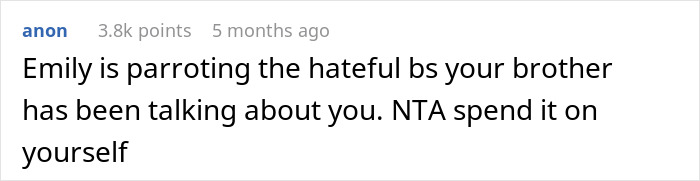 Niece Publicly Mocks Aunt’s Child-Free Life, Is Shocked When Her College Fund Disappears Niece Publicly Mocks Aunt’s Child-Free Life, Is Shocked When Her College Fund Disappears