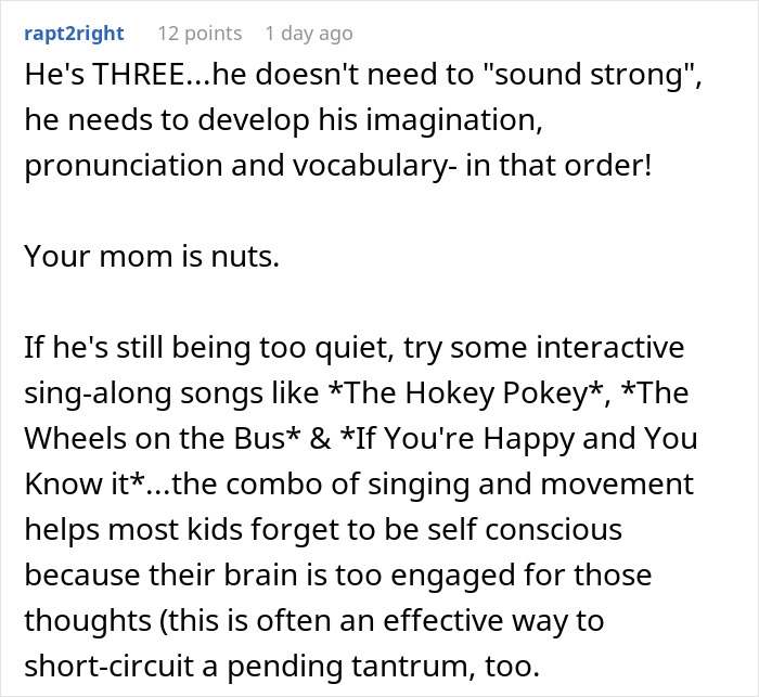 Grandma One Mistake Away From No Contact After She Tries &ldquo;Retraining&rdquo; 3YO To Be More Boyish