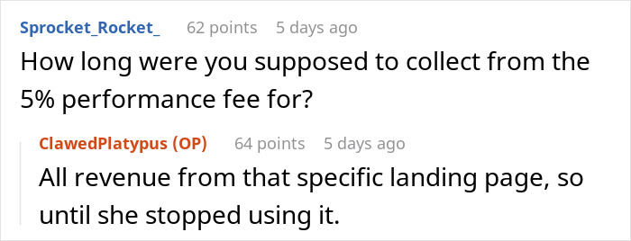 Online forum conversation about freelancer tricks client into payment after client suspects hacking attempts.