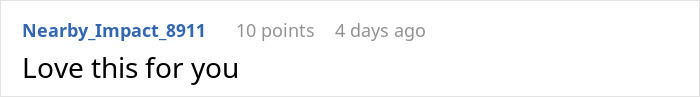 Text conversation screenshot showing a message that says Love this for you, highlighting employee figuring out how to only work a week a month story. Text conversation screenshot showing a message that says Love this for you, highlighting employee figuring out how to only work a week a month story.