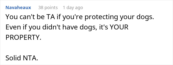 Red wooden fence with dog bowl window, neighbor’s kid serves dogs, woman builds barricade to stop fast food chaos. Red wooden fence with dog bowl window, neighbor’s kid serves dogs, woman builds barricade to stop fast food chaos.