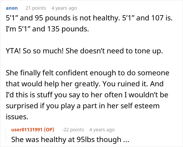 Comment discussion about refusing a spicy photoshoot due to 12 extra pounds after pregnancy affecting self-esteem. Comment discussion about refusing a spicy photoshoot due to 12 extra pounds after pregnancy affecting self-esteem.