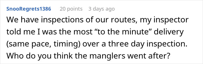 Reddit comment discussing airport employees uniting against manager after removal of their chairs during inspections.