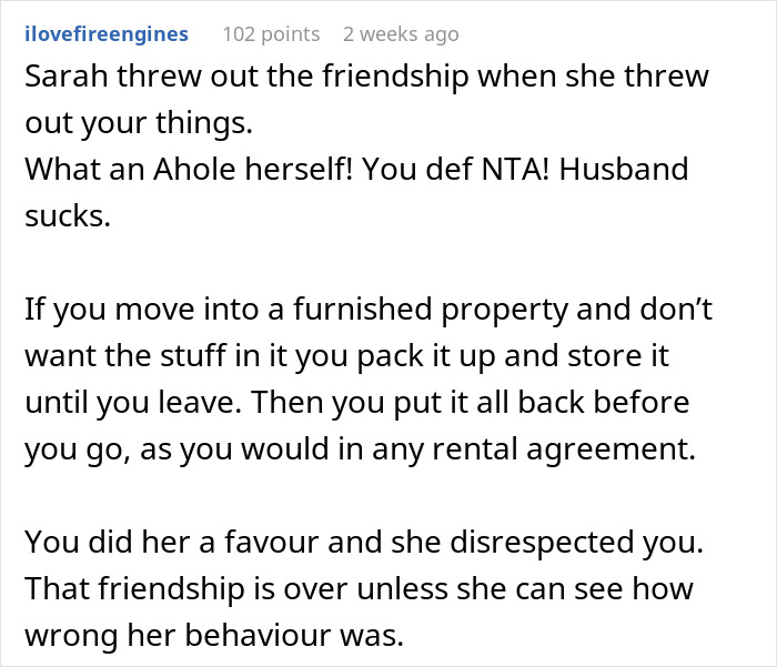 Woman&rsquo;s Kitchen Is Stripped Bare By House-Sitting Friends, Husband Begs Her To Stay Silent