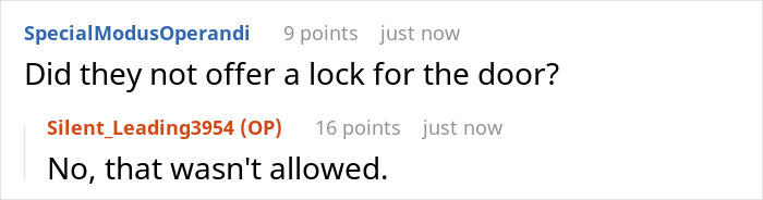 Screenshot of a Reddit conversation discussing a teen&rsquo;s room being wrecked and clothes peed on by mom&rsquo;s new boyfriend&rsquo;s kids.