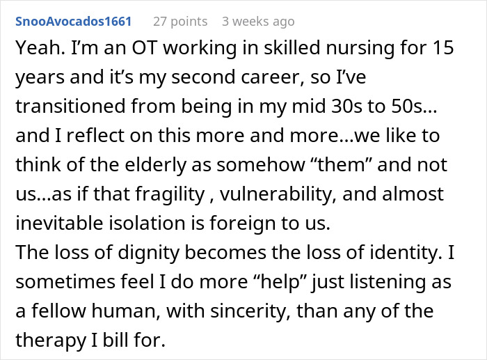 Text conversation about a small act of kindness on the bus leading to a meaningful and unexpected conversation.