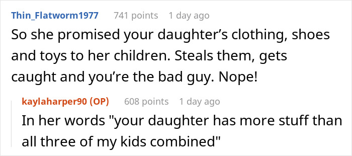 Screenshot of a Reddit conversation discussing demanding to check a brother’s girlfriend’s bags before leaving the house. Screenshot of a Reddit conversation discussing demanding to check a brother’s girlfriend’s bags before leaving the house.
