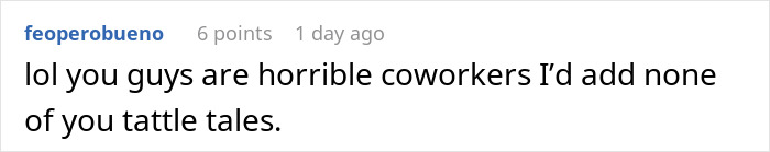 Woman sharing her story about calling in sick during a bottomless mimosa brunch with coworkers online.