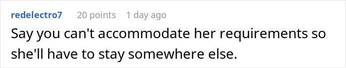 Comment on a social media post about a sensitive sister-in-law reacting negatively after her high demands were denied. Comment on a social media post about a sensitive sister-in-law reacting negatively after her high demands were denied.