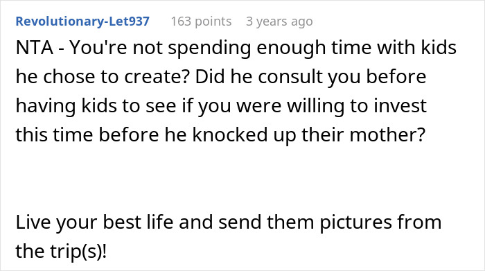 Guy Refuses To Change Travel Plans To Accommodate Brother’s Kids, Family Drama Ensues Guy Refuses To Change Travel Plans To Accommodate Brother’s Kids, Family Drama Ensues