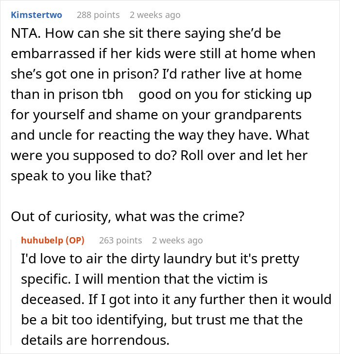 Friend Insults Adult Child At Family Gathering, Gets Reminded Her Daughter&rsquo;s In Prison For A Crime