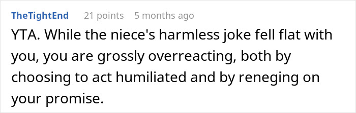 Niece Publicly Mocks Aunt’s Child-Free Life, Is Shocked When Her College Fund Disappears Niece Publicly Mocks Aunt’s Child-Free Life, Is Shocked When Her College Fund Disappears