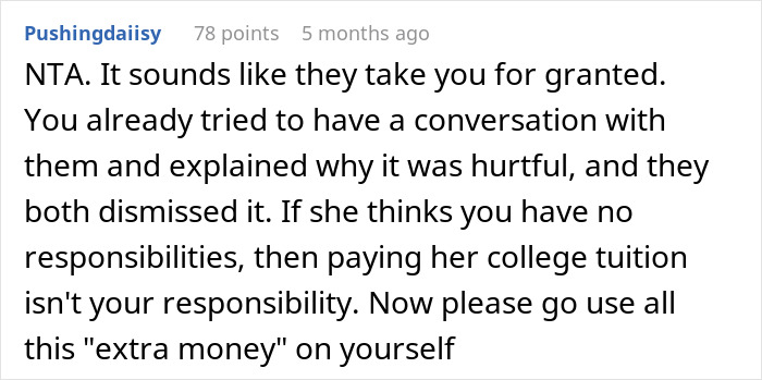 Niece Publicly Mocks Aunt’s Child-Free Life, Is Shocked When Her College Fund Disappears Niece Publicly Mocks Aunt’s Child-Free Life, Is Shocked When Her College Fund Disappears