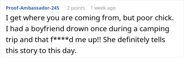 Screenshot of an online comment discussing a personal story related to faking a twin brother to ghost a girl. Screenshot of an online comment discussing a personal story related to faking a twin brother to ghost a girl.