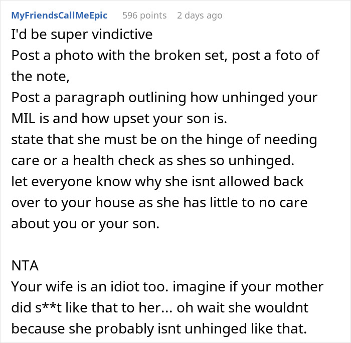 &ldquo;Be A Real Man&rdquo;: MIL Wrecks Man&rsquo;s Lego Set To Prove A Point, Gets Herself Banned From The Home