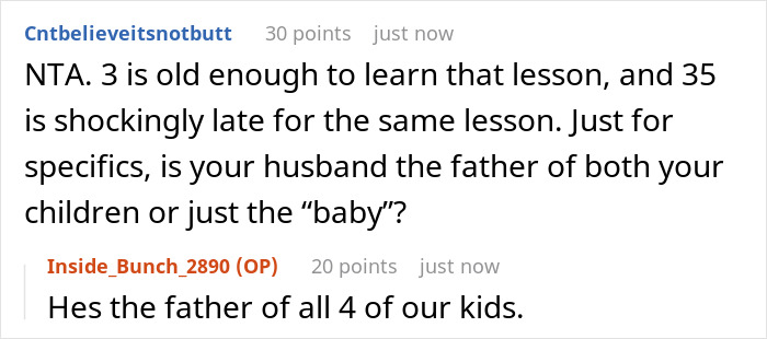 Wife Stops Husband From Letting Toddler Join In Sister’s Bash, Reminds Him It’s Not About Him Wife Stops Husband From Letting Toddler Join In Sister’s Bash, Reminds Him It’s Not About Him