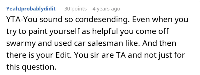 Screenshot of a comment criticizing a guy refusing his wife’s spicy photoshoot due to her extra pregnancy weight. Screenshot of a comment criticizing a guy refusing his wife’s spicy photoshoot due to her extra pregnancy weight.