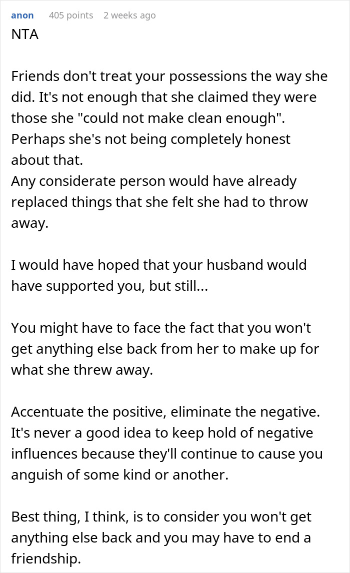Woman&rsquo;s Kitchen Is Stripped Bare By House-Sitting Friends, Husband Begs Her To Stay Silent