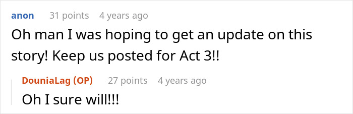 Screenshot of an online conversation about a babysitter dyeing a girl&rsquo;s hair pink and the grandma&rsquo;s reaction.