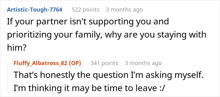Screenshot of an online discussion about a woman excluded from her boyfriend’s family vacation due to gluten intolerance. Screenshot of an online discussion about a woman excluded from her boyfriend’s family vacation due to gluten intolerance.