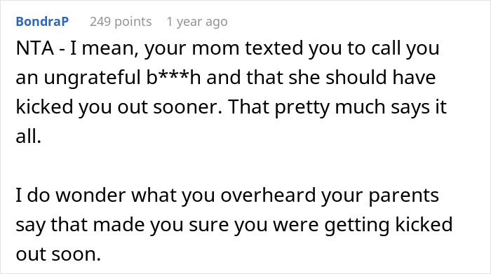 Parents Plan To Kick Out Their Teen After Her 18th Birthday, Freak Out When She Leaves By Herself Parents Plan To Kick Out Their Teen After Her 18th Birthday, Freak Out When She Leaves By Herself