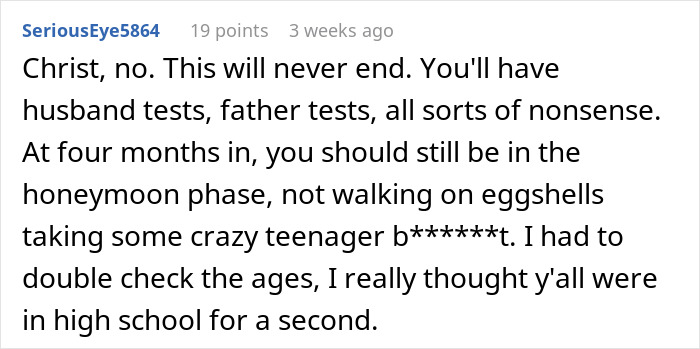 Comment discussing relationship trust issues after fake pregnancy test as a manipulation of love and loyalty. Comment discussing relationship trust issues after fake pregnancy test as a manipulation of love and loyalty.