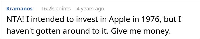 Comment about a woman winning a $300k Jaguar while her boyfriend of two months claims ownership should be shared.