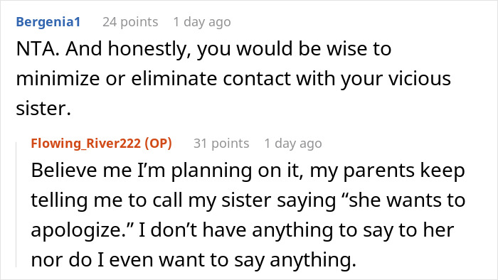Online discussion about person asking to be paid for babysitting niece and nephew amid sister's harsh reaction