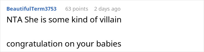 Screenshot of a user comment discussing the controversy about posting SIL's texts online and making her look bad.