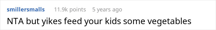 Screenshot of a social media comment reacting to parents forcing their teen son to be vegan and his meat-eating incident. Screenshot of a social media comment reacting to parents forcing their teen son to be vegan and his meat-eating incident.