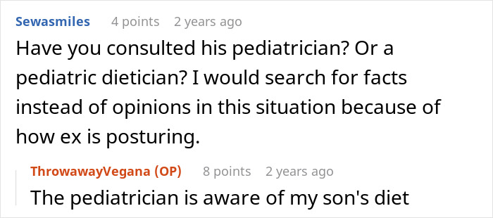 Online discussion about a son choosing dad&rsquo;s rabbit food over mom&rsquo;s nutritious chicken, sparking debate on veggie love.