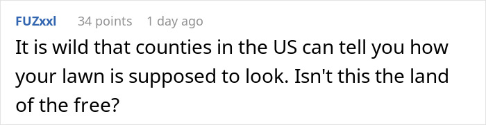 Comment on annoying neighbor reports overgrown weeds as a couple transforms yard into certified wildlife habitat.