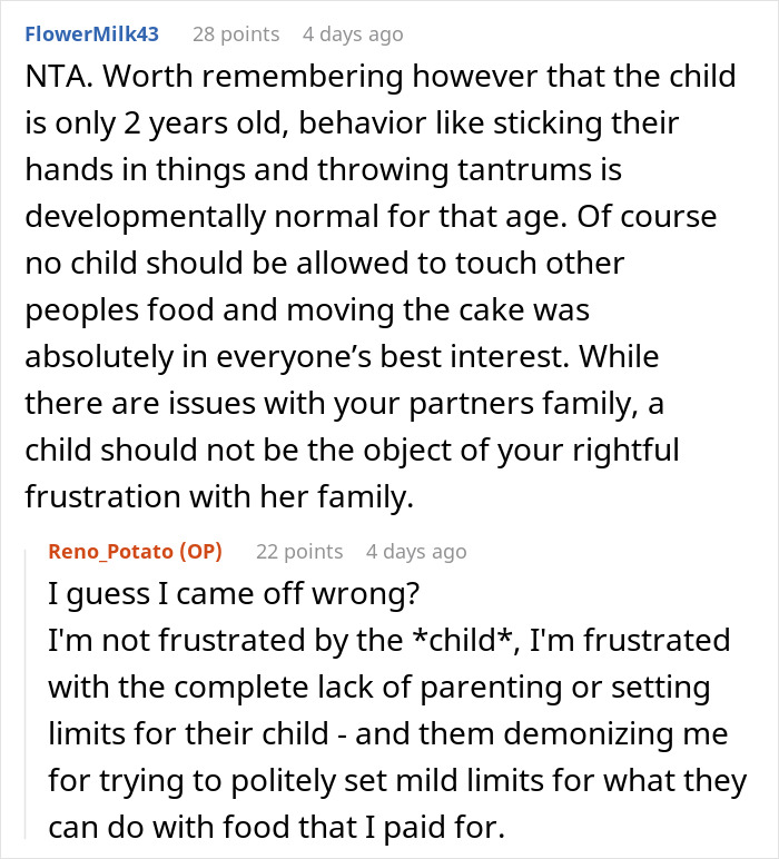 Guy moves cake away from toddler destroying it while parents give a major side-eye reaction during family event. Guy moves cake away from toddler destroying it while parents give a major side-eye reaction during family event.