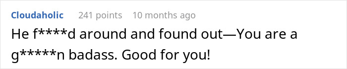 Screenshot of an online comment reacting to a guy demanding dinner at 2AM before his girlfriend breaks up with him. Screenshot of an online comment reacting to a guy demanding dinner at 2AM before his girlfriend breaks up with him.