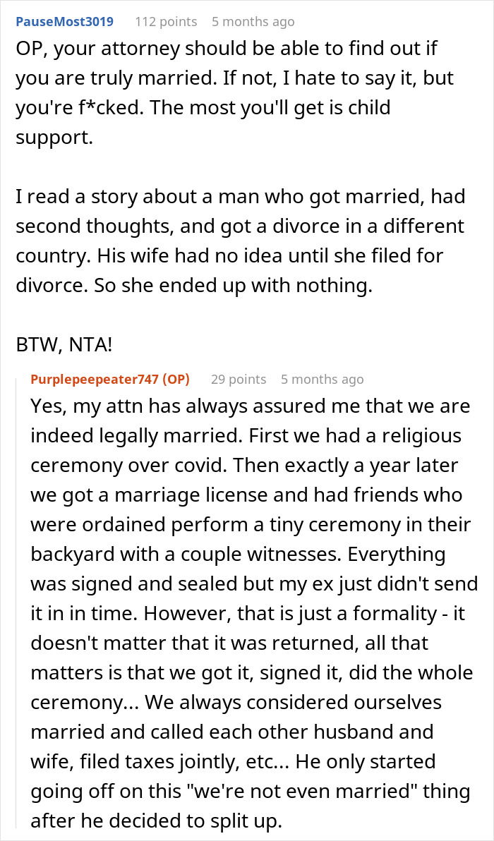 Online discussion about man blindsiding post-partum wife with divorce and custody battle, sharing legal and emotional challenges. Online discussion about man blindsiding post-partum wife with divorce and custody battle, sharing legal and emotional challenges.