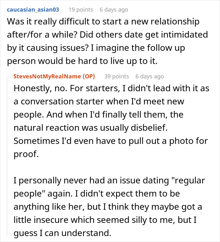 Reddit conversation where a guy shares what it was really like to date a famous actress for over a year.