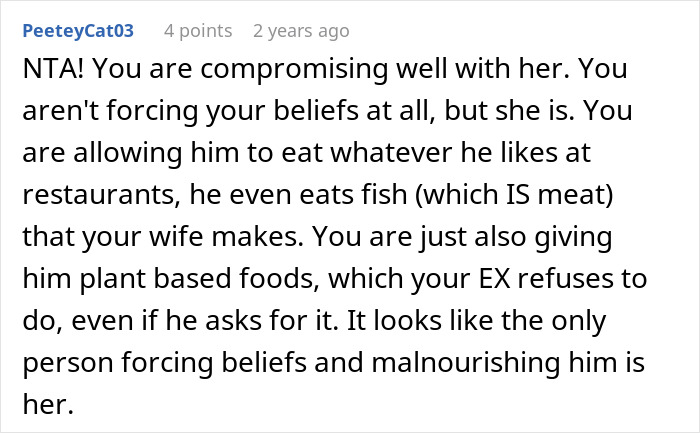 Son Starts Hating Mom&rsquo;s Cooking After Tasting Veggies At Dad&rsquo;s House, She Threatens Full Custody