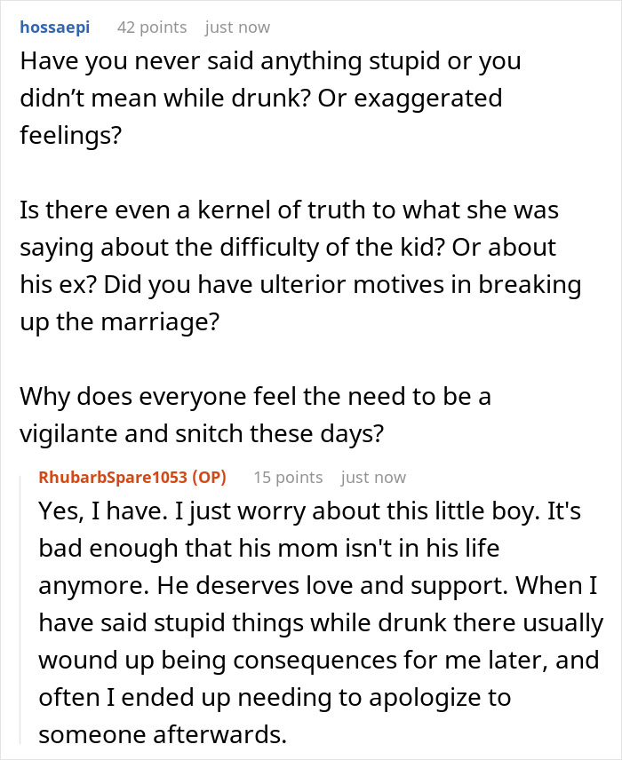 Screenshot of an online discussion about a bachelorette bash gone wrong with mocking and recording controversies.