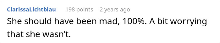 Screenshot of a forum comment about a husband who doesn't know how to come clean about a lie he told years ago.