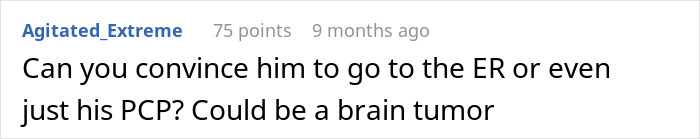 Man with concerned expression discussing pregnancy assumptions leading to a heartbreaking cancer diagnosis.