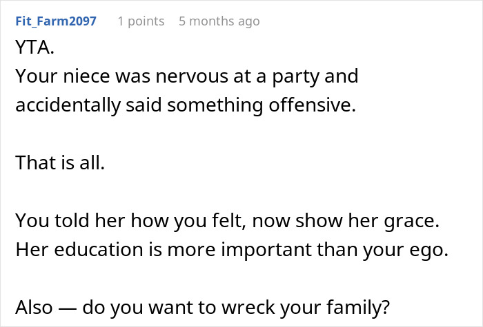 Niece Publicly Mocks Aunt’s Child-Free Life, Is Shocked When Her College Fund Disappears Niece Publicly Mocks Aunt’s Child-Free Life, Is Shocked When Her College Fund Disappears