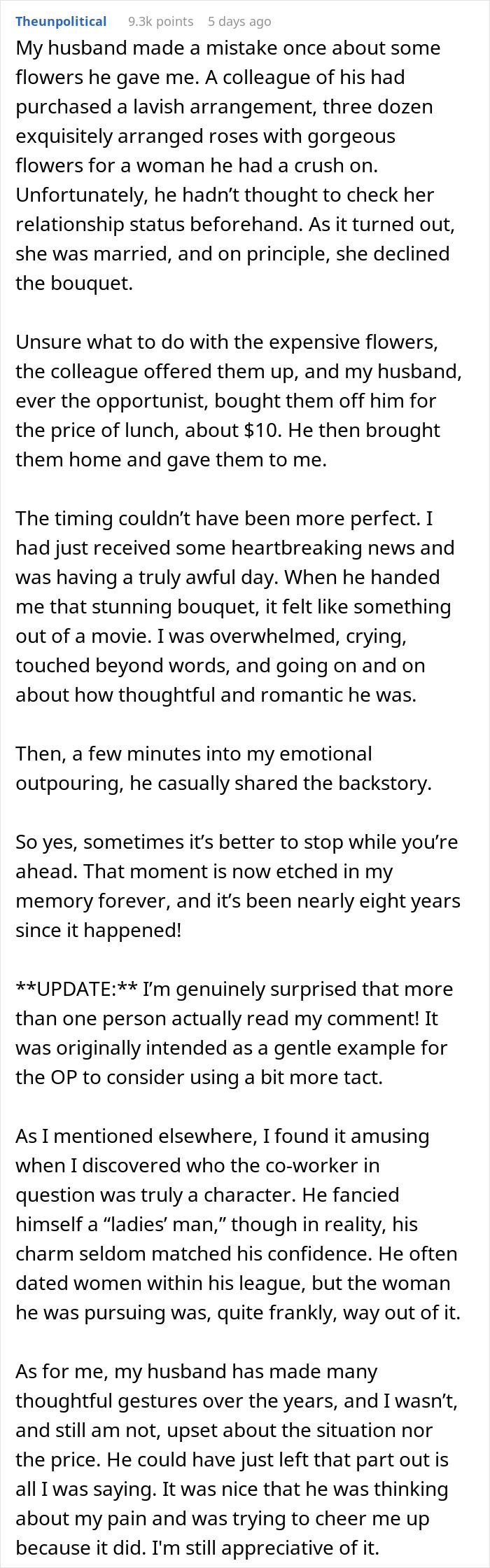 Man seeks advice on making her feel what he feels after date leaves wife crying and faces reality check.